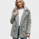 Ada | Cream Teddy Coat