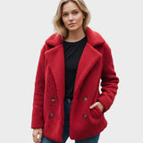 Ada | Cream Teddy Coat