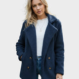 Ada | Cream Teddy Coat