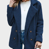 Ada | Cream Teddy Coat