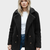 Ada | Cream Teddy Coat