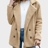 Ada | Cream Teddy Coat