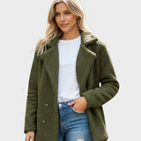 Ada | Cream Teddy Coat