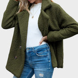 Ada | Cream Teddy Coat