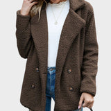 Ada | Cream Teddy Coat