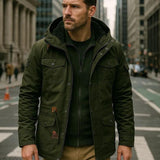 Adrian | Hooded Utility Jacket