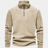 Albert | Beige Half-Zip Jumper