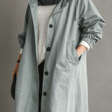 Aimee | Dusty Pink Classic Trench Coat