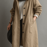 Aimee | Dusty Pink Classic Trench Coat