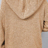 Amelia | Grey Chunky Cropped Cardigan