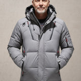 Archie | Orange Hooded Winter Parka