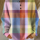 Angela | Pastel Check Jumper