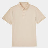 Aidan | Cream Classic Polo Shirt