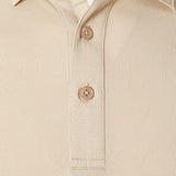 Aidan | Cream Classic Polo Shirt