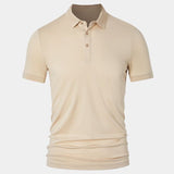 Aidan | Cream Classic Polo Shirt