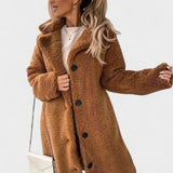 Bonnie | Camel Teddy Long Coat