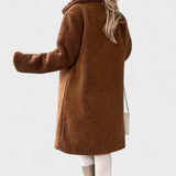Bonnie | Camel Teddy Long Coat