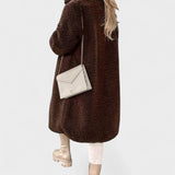 Bonnie | Camel Teddy Long Coat