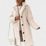 Bonnie | Camel Teddy Long Coat