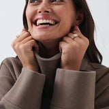 Camilla | High-Neck Button Jacket