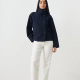 Camilla | High-Neck Button Jacket