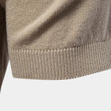 Caspar | Black and Tan Colour-Block Polo