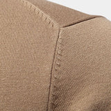 Caspar | Black and Tan Colour-Block Polo