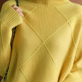Ciara | Raspberry Roll-Neck Jumper