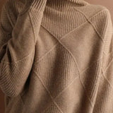 Ciara | Raspberry Roll-Neck Jumper
