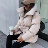 Ella | Belted Puffer Jacket