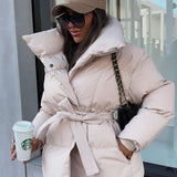 Ella | Belted Puffer Jacket