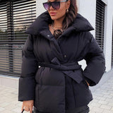 Ella | Belted Puffer Jacket