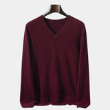 Edmund | Blue V-Neck Jumper