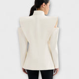 Emily | Structured Shoulder Blazer