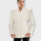 Emily | Structured Shoulder Blazer