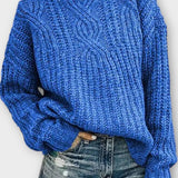 Harper | Black Chunky Knit Jumper