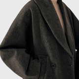 Helena | Charcoal Textured Coat