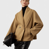 Helena | Charcoal Textured Coat