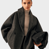 Helena | Charcoal Textured Coat