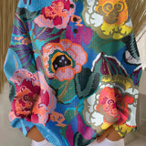 Joanna | Bold Floral Print Jumper