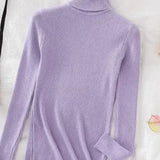 Kirsteen | Ivory Ribbed Roll-Neck Jumper