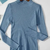 Kirsteen | Ivory Ribbed Roll-Neck Jumper