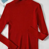 Kirsteen | Ivory Ribbed Roll-Neck Jumper