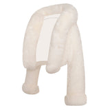 Kara | White Faux-Fur Jacket