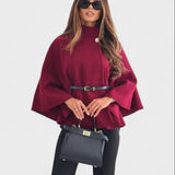 Lea | Belted Cape Jacket