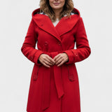 Leona | Double-Breasted Long Coat