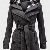 Leona | Double-Breasted Long Coat
