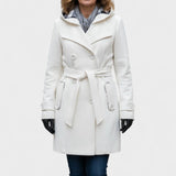 Leona | Double-Breasted Long Coat
