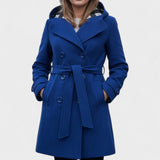 Leona | Double-Breasted Long Coat