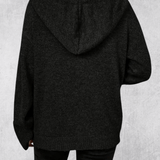 Maya | Navy Chunky Button Cardigan